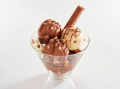 Coupe Glacée Vanille, Chocolat, Brownie