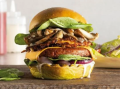 BURGER SENSATIONAL AUX CHAMPIGNONS ET RÖSTI