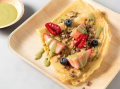 Crêpes à la Pistache