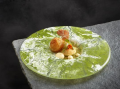 Beignet de Queue de Langoustine, Mousseline à la Verveine Citronnée, Sabayon Vin Blanc