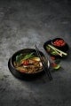 Vermicelles Asiatiques dans un bouillon parfumé