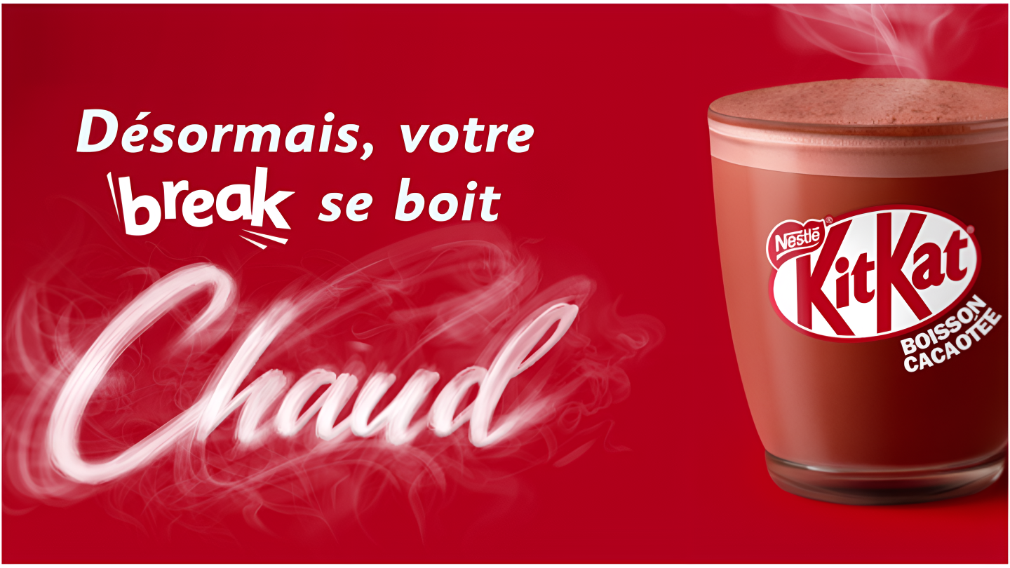 Desormais, votre break se boit chaud